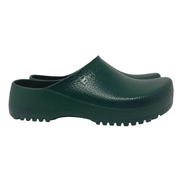Birkenstock Shoes - BIRKENSTOCK Germany Super Birki  Green Rubber Clog Size 38 Women’s size 7